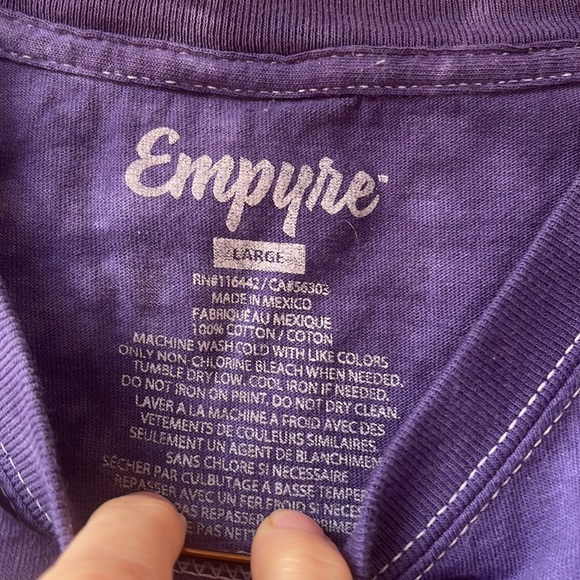 Empyre purple T - Picture 2 of 3